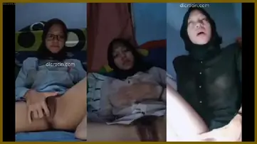 Nina Ashanti Cewek Jilbab Hobi Colmek Video Lengkap Jaminan Puas poster
